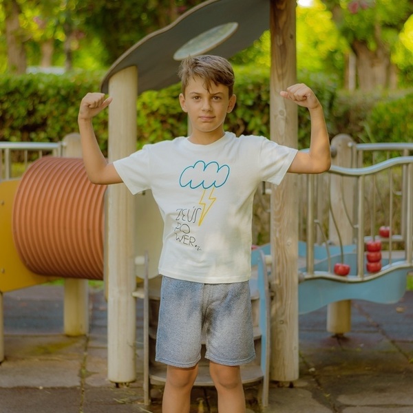 Zeus Power Blue T-Shirt