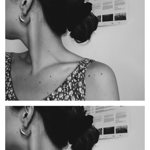 Irène Silver Hoops