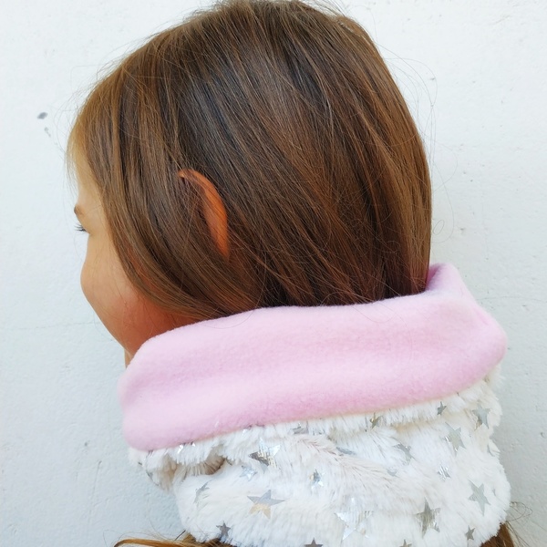 Neck warmer / παιδικός λαιμός WHITE FUR
