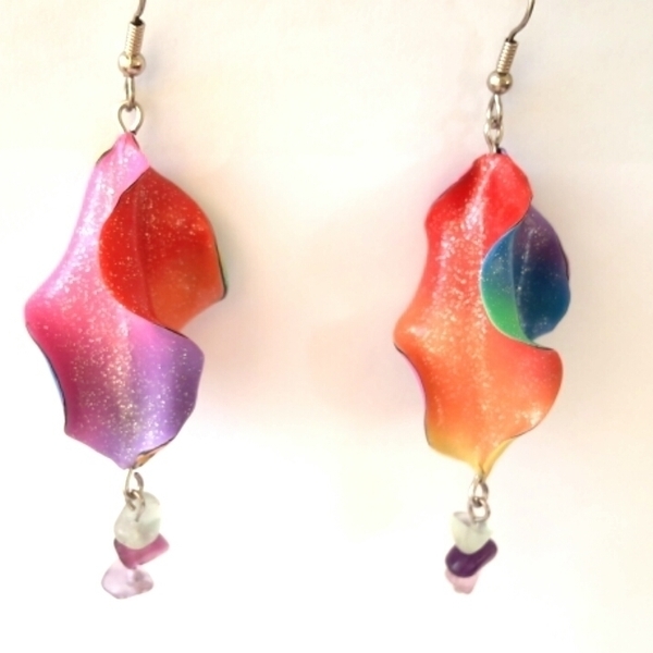 Polymer Clay Dangle Earrings