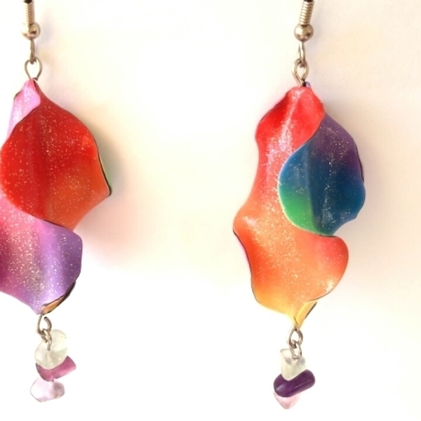 Polymer Clay Dangle Earrings