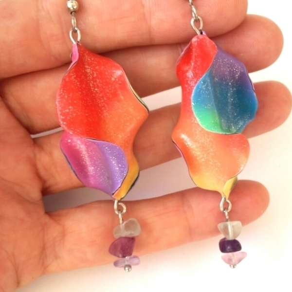 Polymer Clay Dangle Earrings