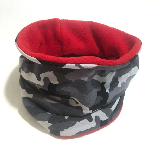 Παιδικό κασκόλ λαιμός Καμουφλάζ - Neck warmer
