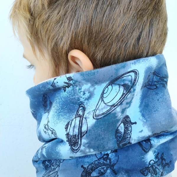 Neck warmer / παιδικός λαιμός SPACEMAN