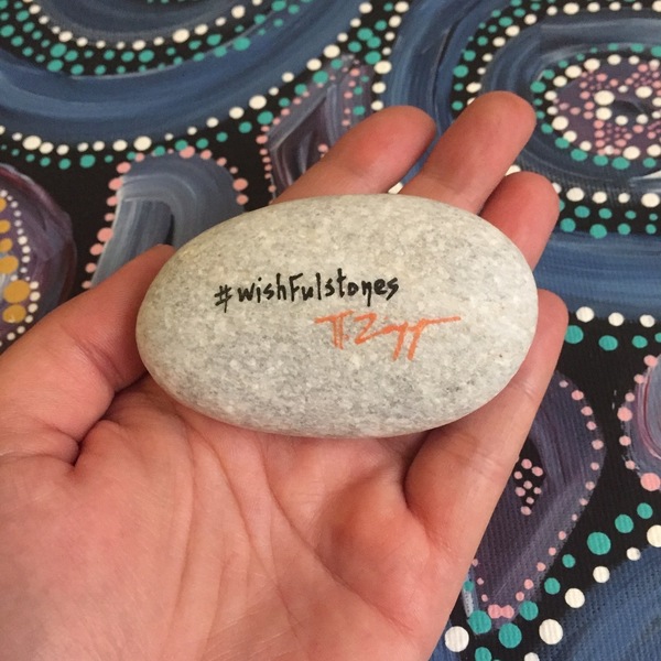 ΓΑΛΗΝΗ | Wishful Stones | Ζωγραφική σε πέτρα