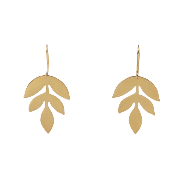 _fall earrings - χειροποίητα σκουλαρίκια φύλλα