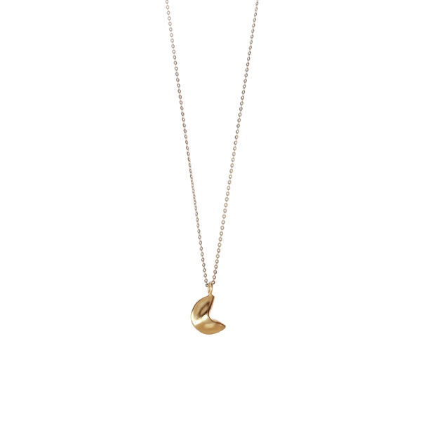 _fortune cookie necklace - lucky charm 2020 - γούρι κολιέ 2020