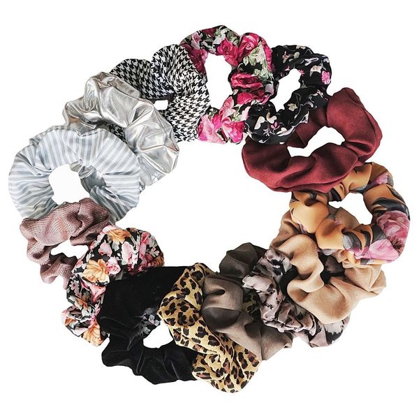 Scrunchy ασημί