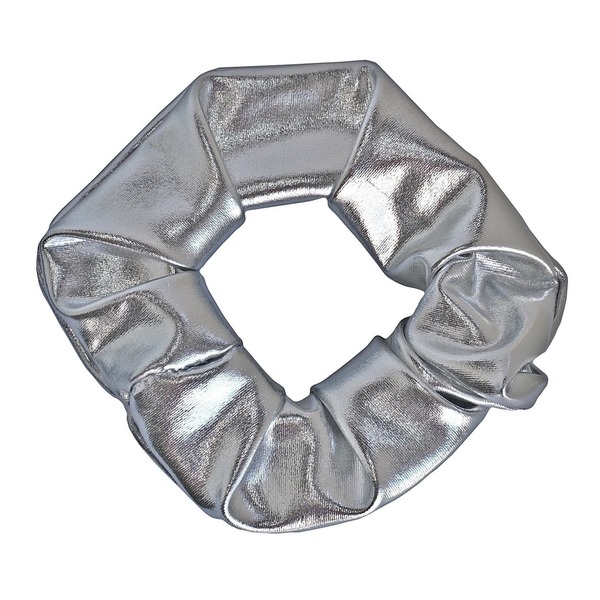 Scrunchy ασημί