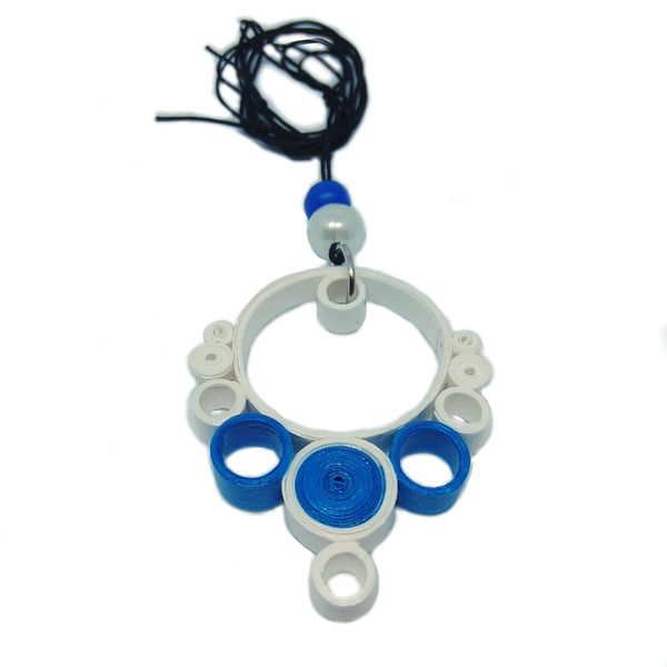 Κρεμαστό Quilling μενταγιόν.