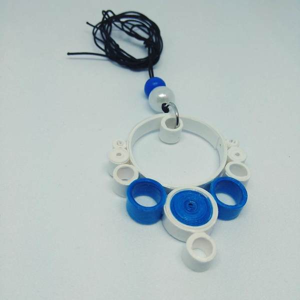 Κρεμαστό Quilling μενταγιόν.