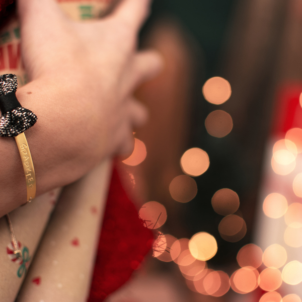 Ασημένιο Γουράκι Βραχιολάκι Sparkle Wish Bracelet Gold