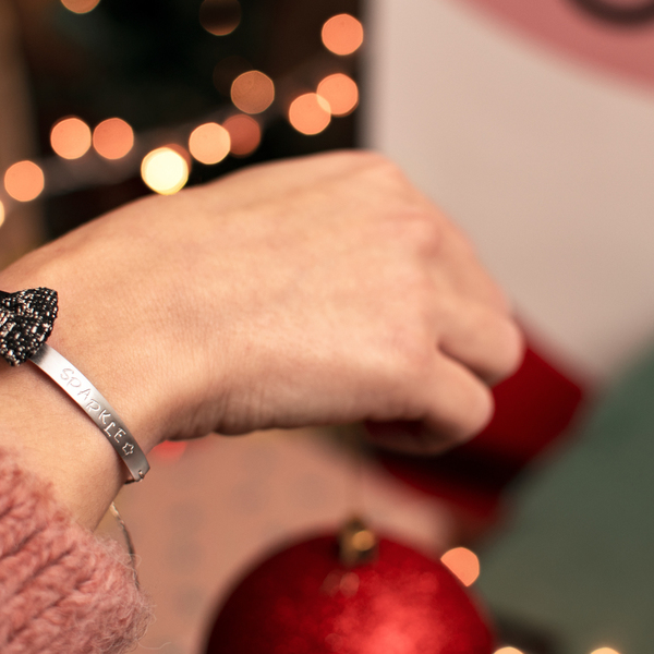 Ασημένιο Γουράκι Βραχιολάκι Sparkle Wish Bracelet Silver