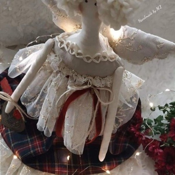 Rustic Chic Angel doll