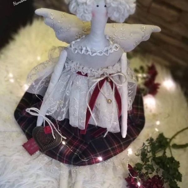 Rustic Chic Angel doll