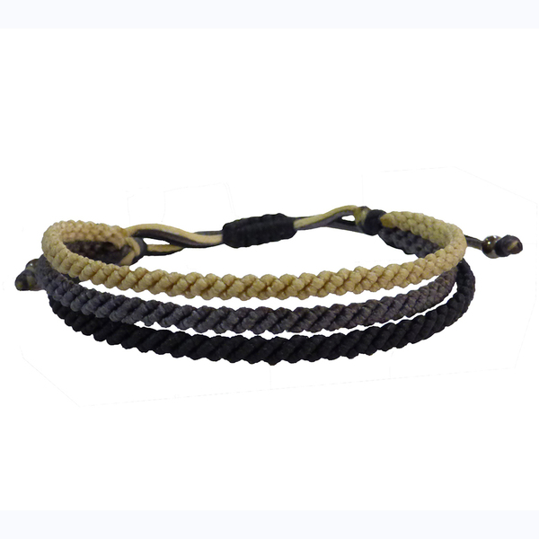 Ανδρικό χειροποίητο βραχιόλι macrame 3seiro