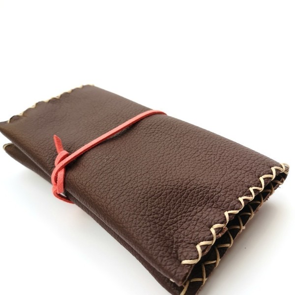 Δερμάτινη Καπνοθήκη Snake Skin Brown