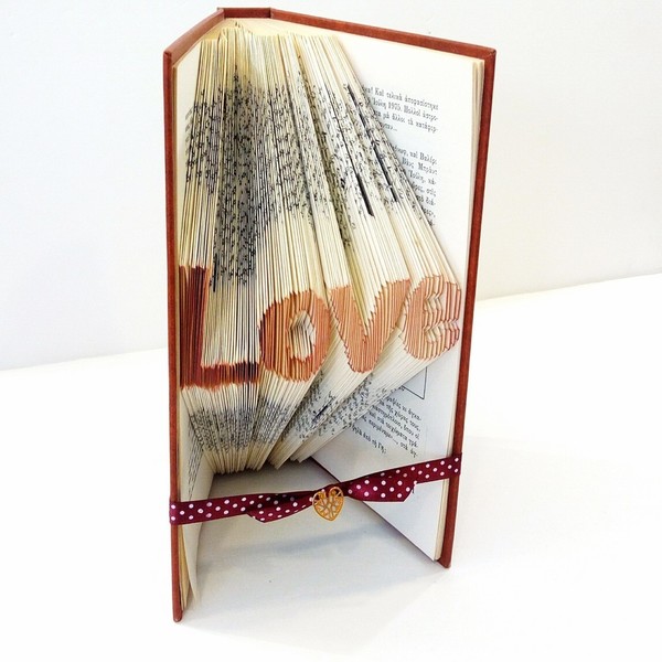 Βιβλίο book folding LOVE