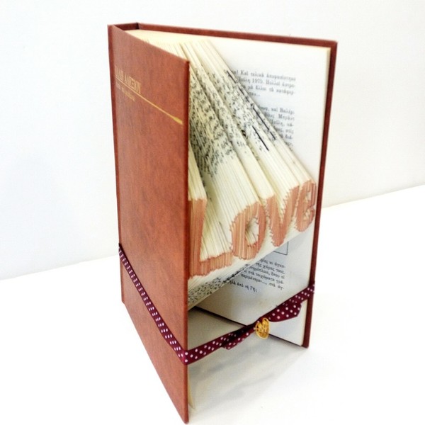 Βιβλίο book folding LOVE