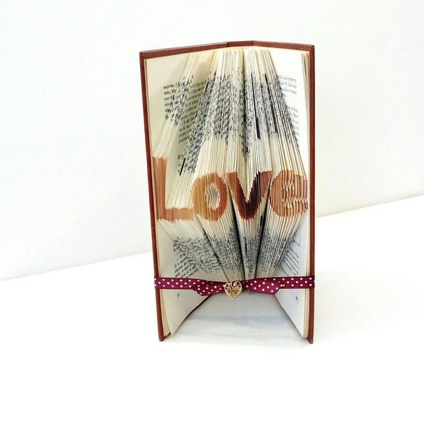 Βιβλίο book folding LOVE