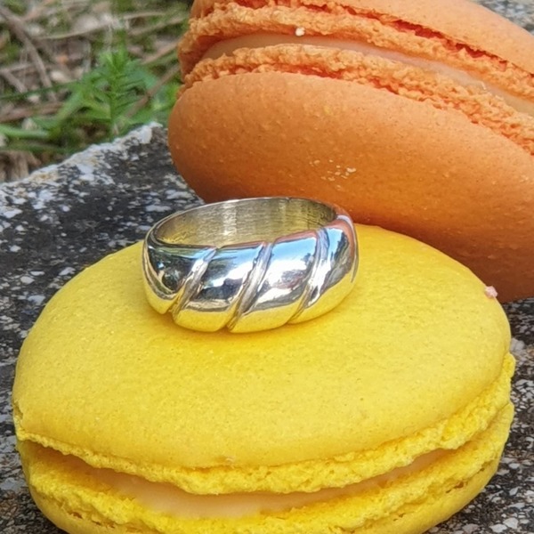 ''Curly ring'' - Χειροποίητο δαχτυλίδι από ασήμι 925
