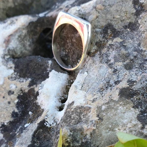 ''Moira ring'' - Χειροποίητο δαχτυλίδι από ασήμι 925.