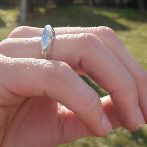 ''Arrow ring'' - Χειροποίητο δαχτυλίδι από ασήμι 925.