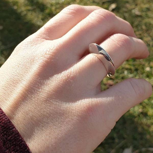 ''Arrow ring'' - Χειροποίητο δαχτυλίδι από ασήμι 925.