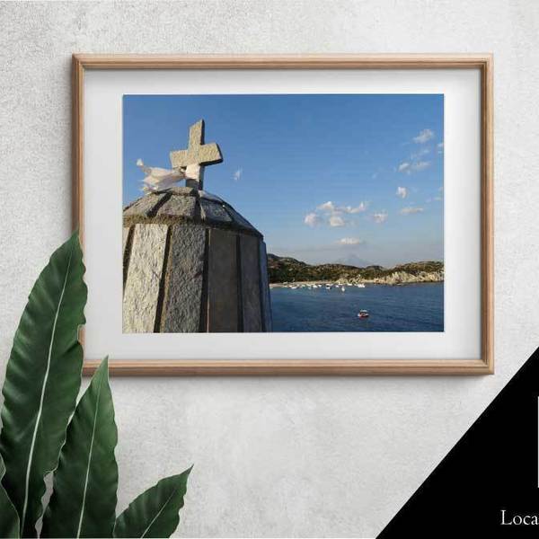 Poster 30*40 Παραθαλάσσιο Τοπίο - Χαλκιδική, Ελλάδα| Φωτογραφικό Χαρτί