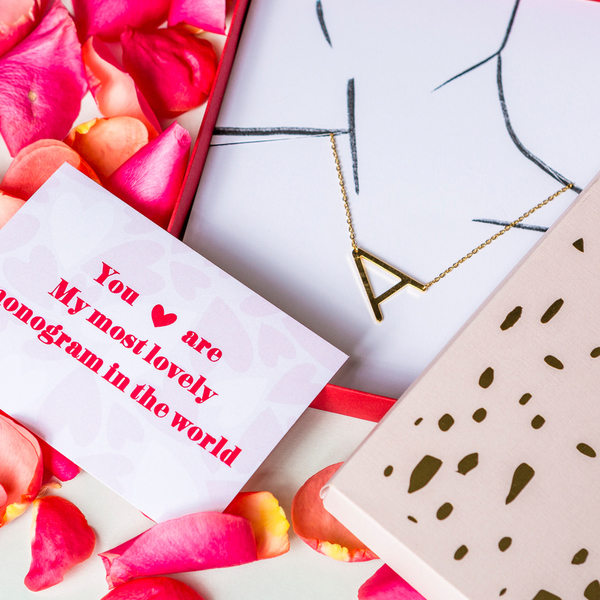 VALENTINE MONOGRAM LETTER
