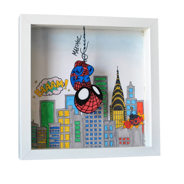 New York Spider Φωτιστικό Καδράκι