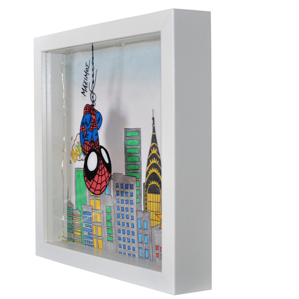 New York Spider Φωτιστικό Καδράκι