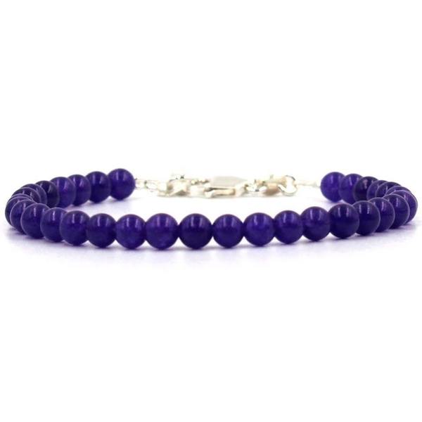 Amethyst Χειροποίητο Κόσμημα Βραχιόλι Αμέθυστος