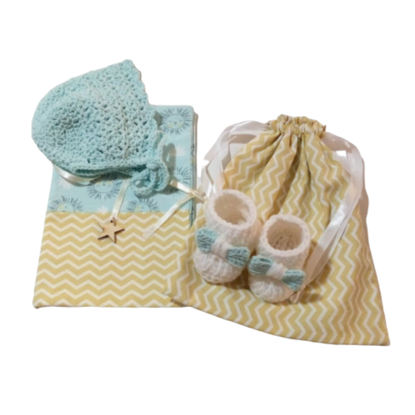 Gift box για νεογέννητο κοριτσάκι 0-3 μηνών - (4 τεμάχια)