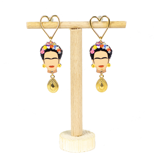 Frida Kahlo χρυσές καρδιές