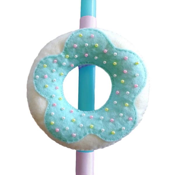 Λαμπάδα "Donut" μέντα