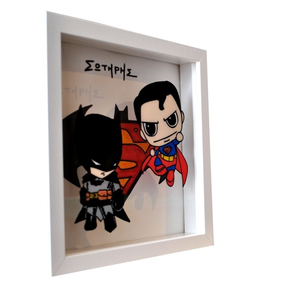 Super Heroes Φωτιστικό Καδράκι