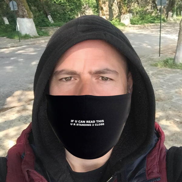 Mάσκα Προσώπου - If u can read this...