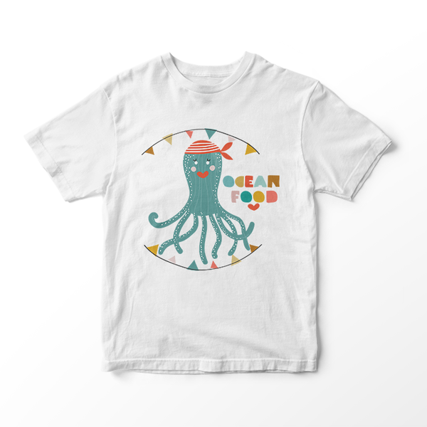 Παιδικό T-shirt - Χταπόδι Θηλυκό