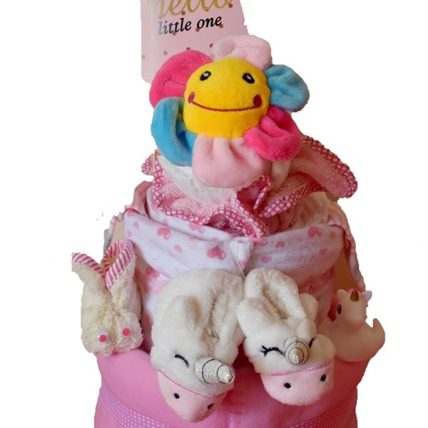 Diaper Cake (Flower Cake)