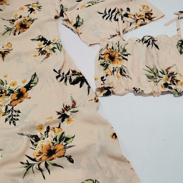 Παντελόνα ψιλοκαβαλη με crop top