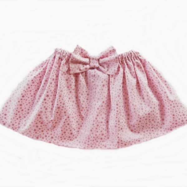 Φούστα παιδική σετ με λαστιχάκια τύπου scrunchie
