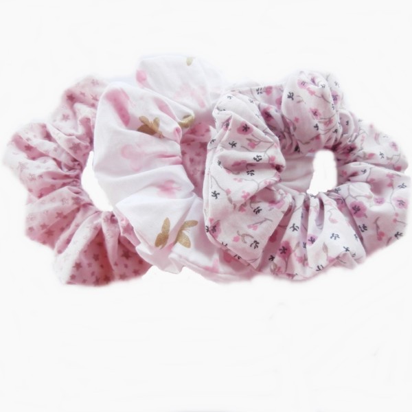 Φούστα παιδική σετ με λαστιχάκια τύπου scrunchie