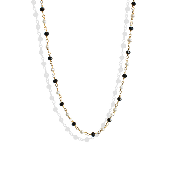 Rosary Black/White