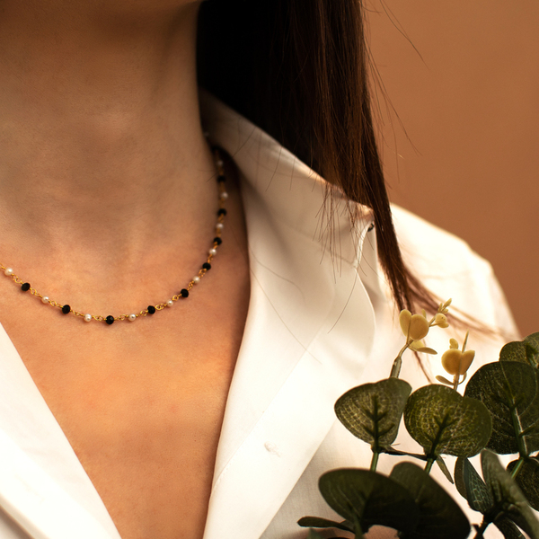 Rosary Black/White