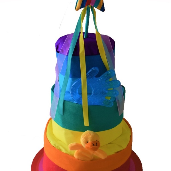 Diaper Cake (Diaper Rainbow)