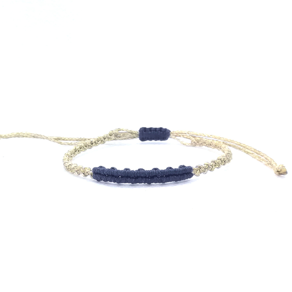Minimal macrame βραχιόλι