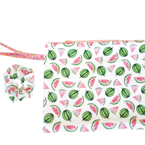 Wet - Bikini Bag με αδιάβροχο εσωτερικό large καρπουζάκια