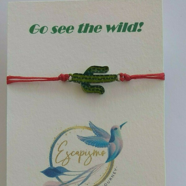 Travel charm με κάκτο