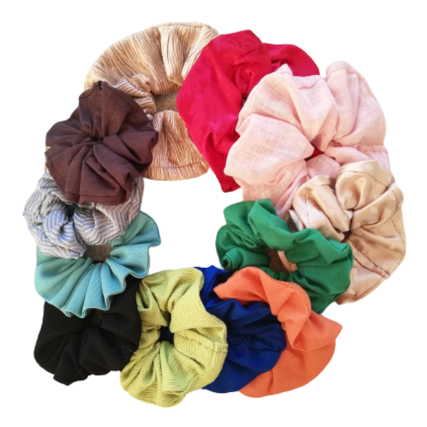 Λαστιχάκια Μαλλιων Υφασματινα, Scrunchies!!!